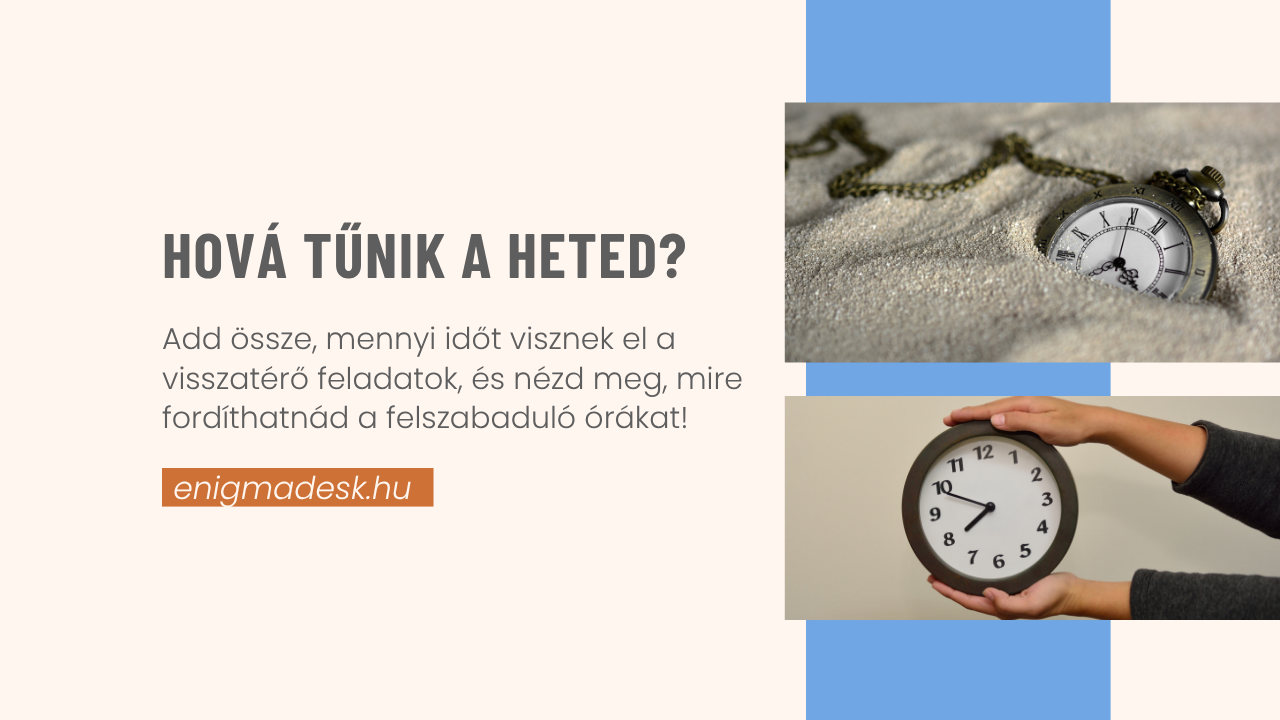 Vállalkozó kiszervezhető feladatait tekinti át az időnyereség-kalkulátorral